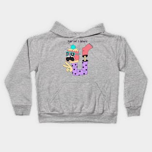 Peace Love & Hapiness Kids Hoodie